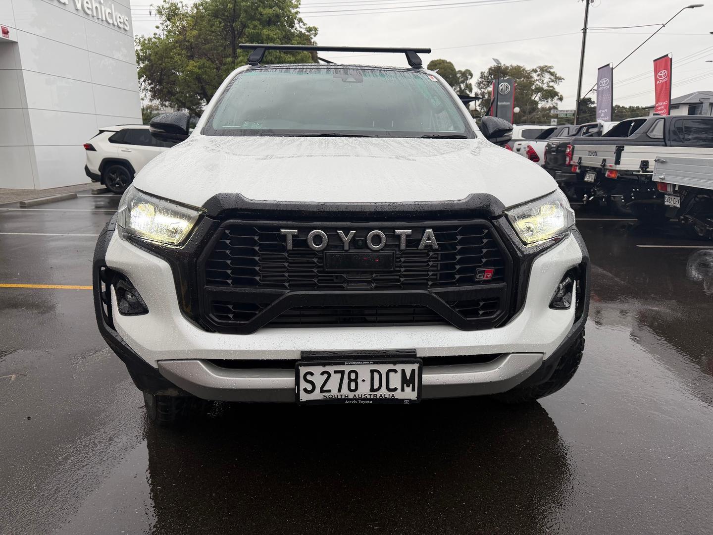 2024 Toyota Hilux GR-S in Two Tone White