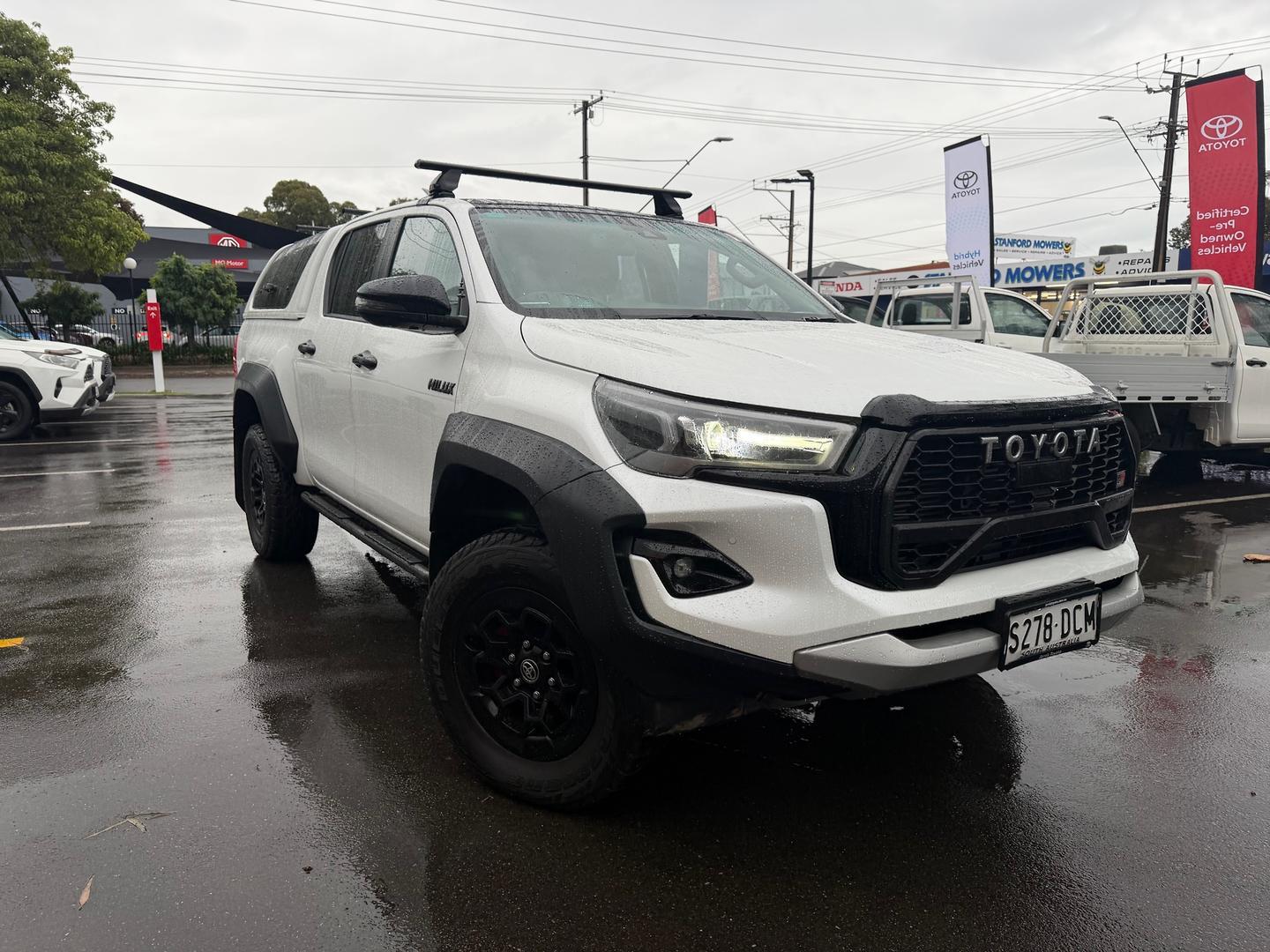 2024 Toyota Hilux GR-S in Two Tone White