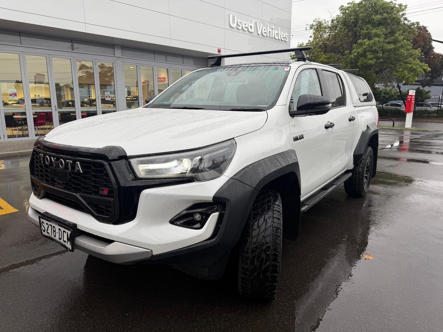 2024 Toyota Hilux GR-S in Two Tone White
