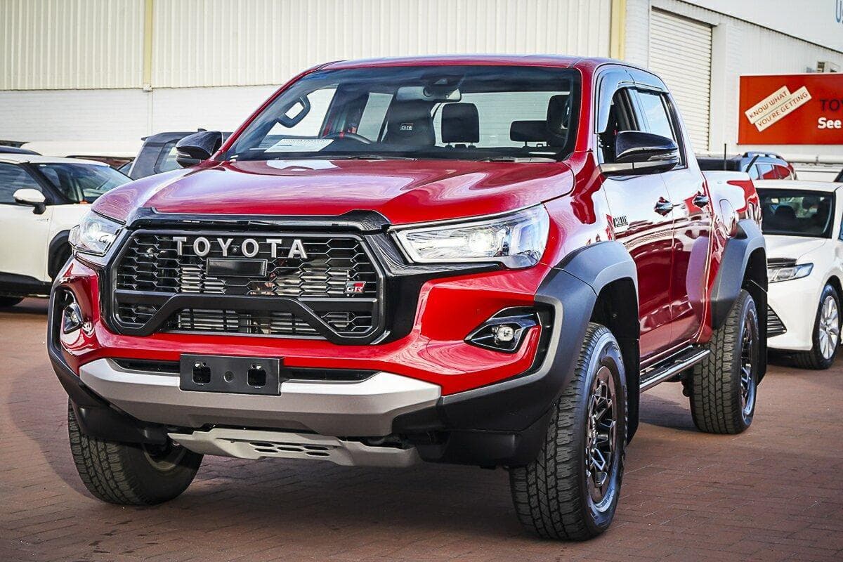 2024 Toyota Hilux GR-S in Red