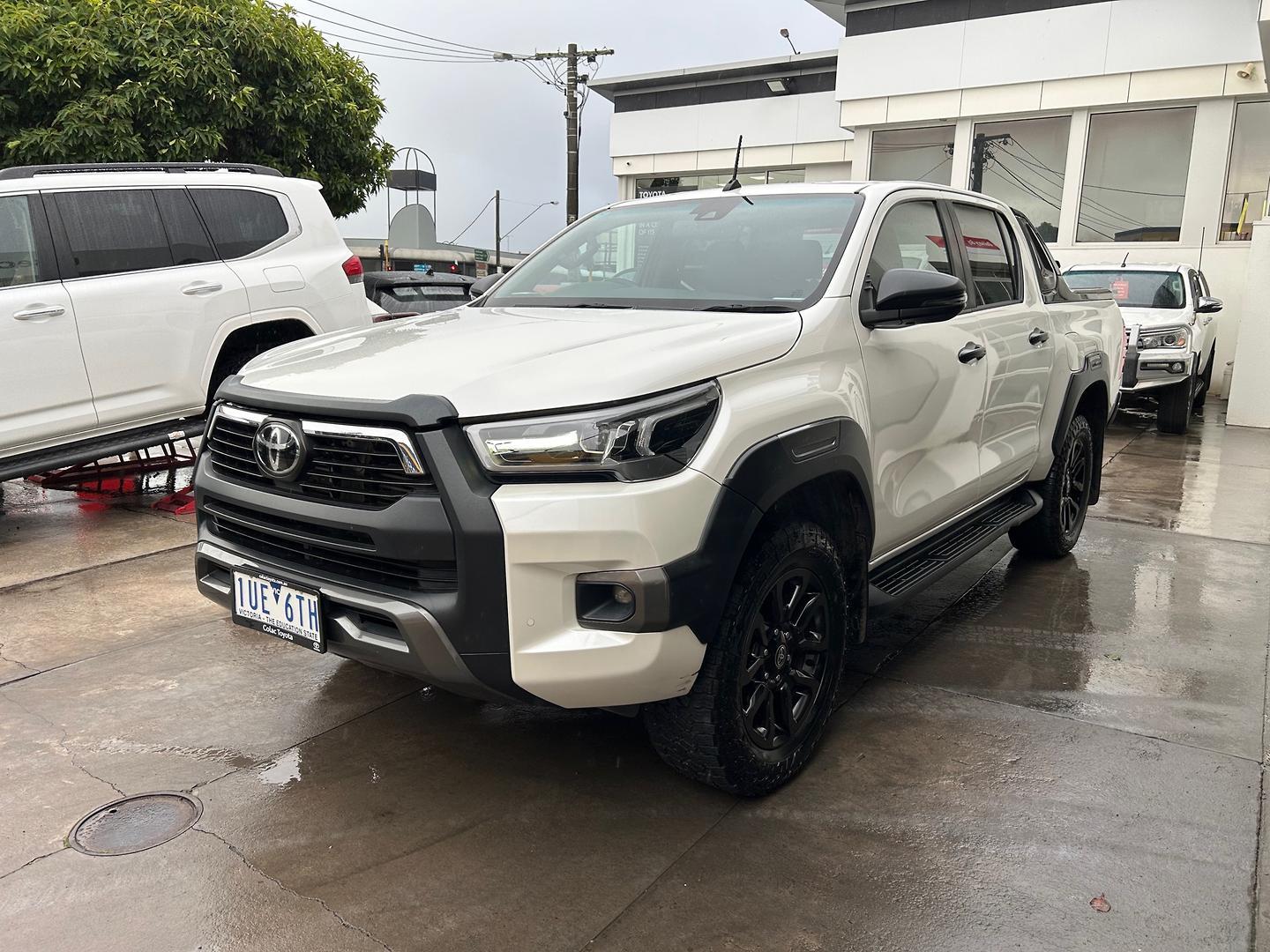 2021 Toyota Hilux Rogue in White