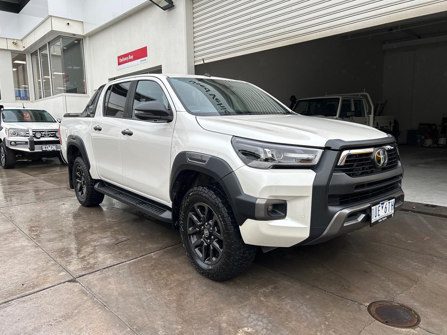 2021 Toyota Hilux Rogue in White