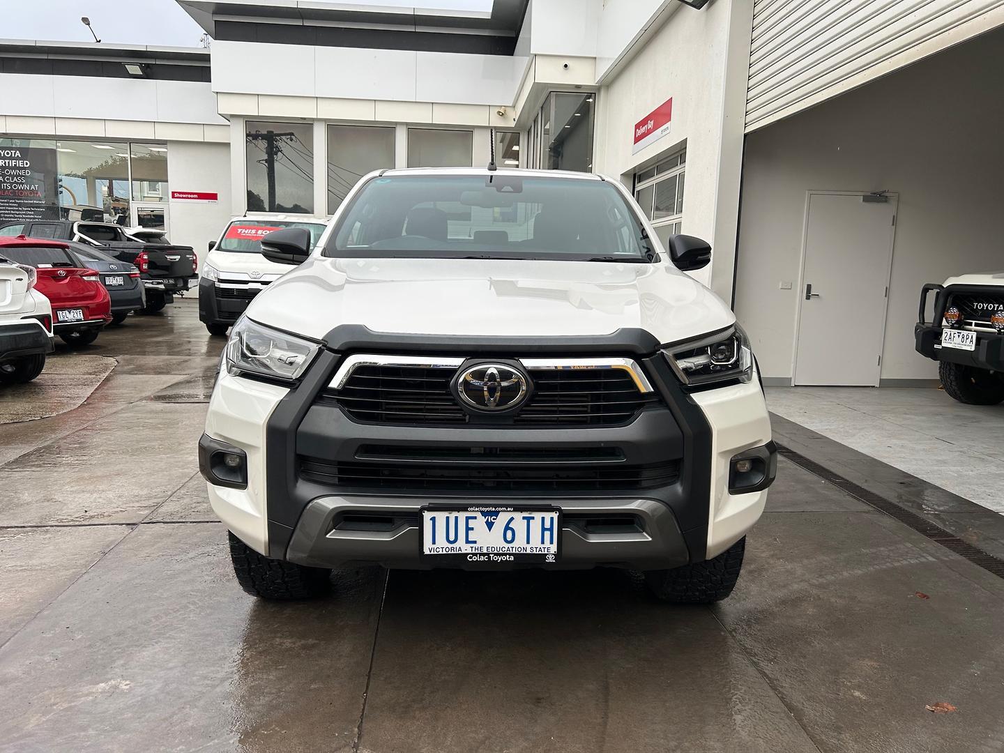 2021 Toyota Hilux Rogue in White