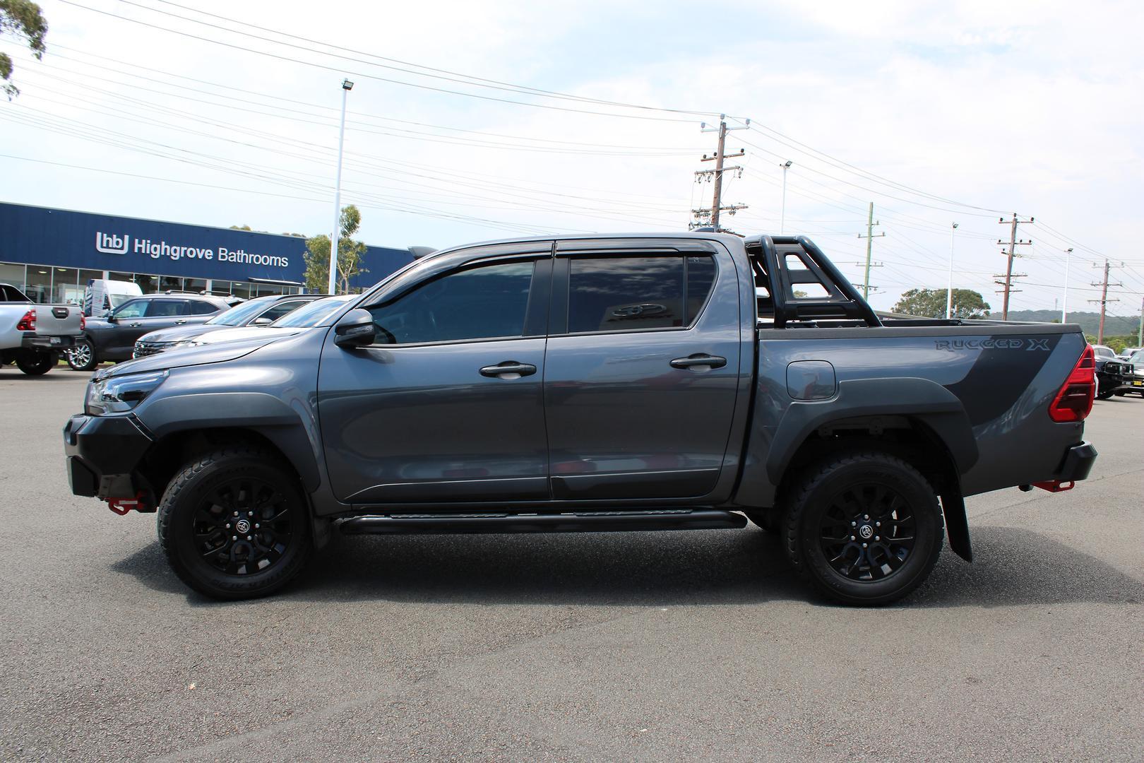 2021 Toyota Hilux Rugged X in Silver
