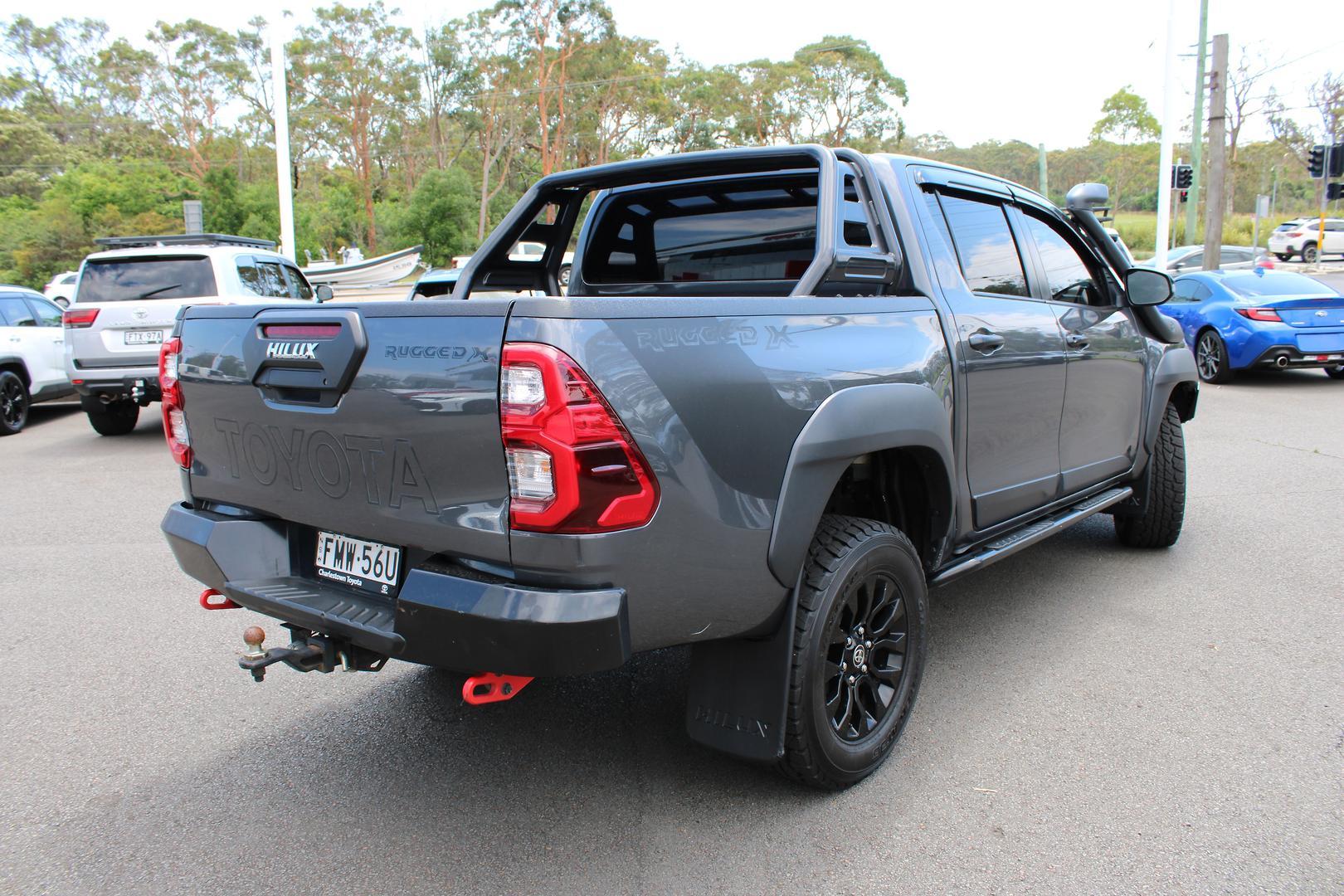 2021 Toyota Hilux Rugged X in Silver