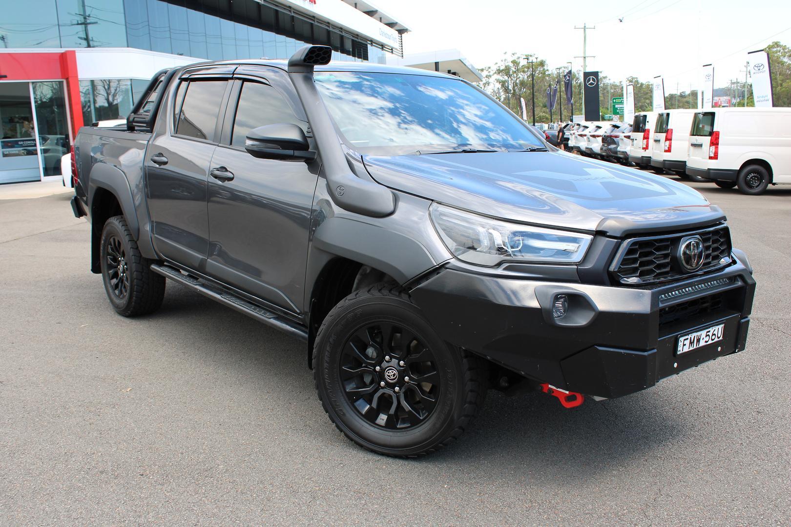 2021 Toyota Hilux Rugged X in Silver