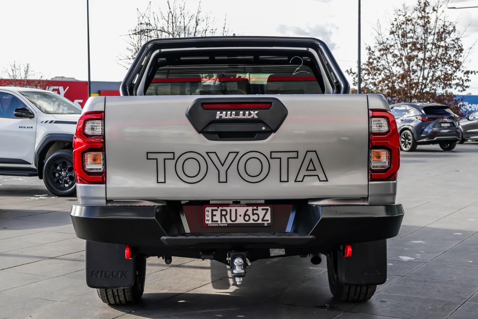 2021 Toyota Hilux Rugged X in Silver
