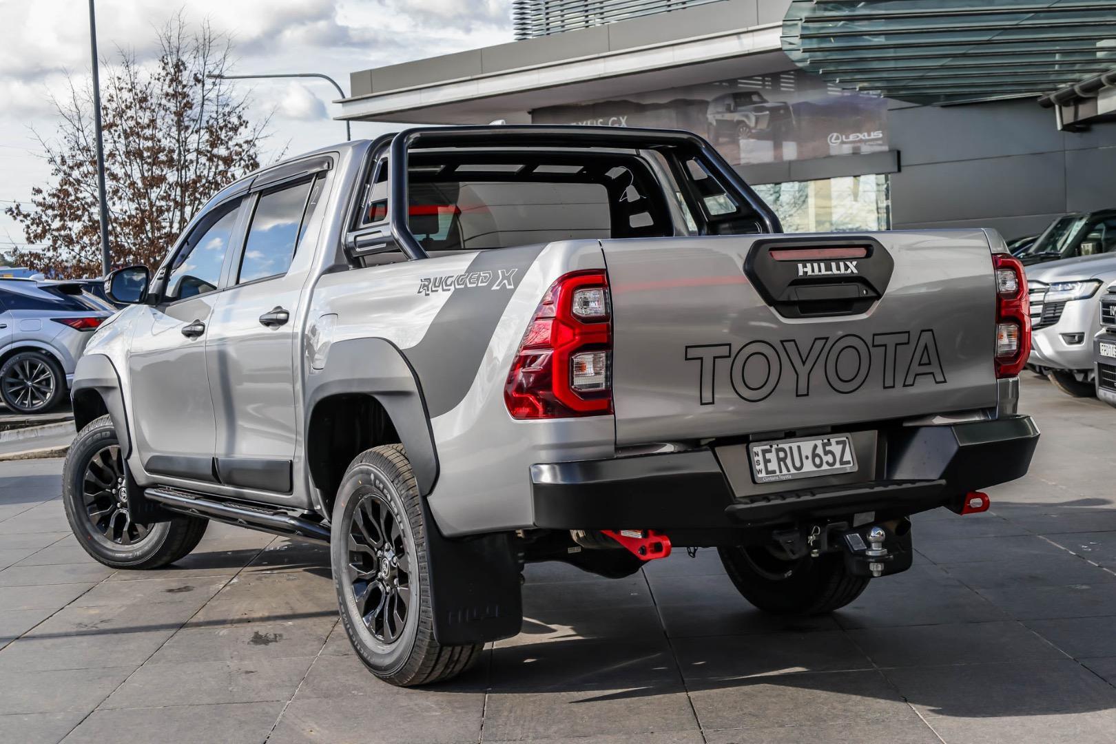 2021 Toyota Hilux Rugged X in Silver