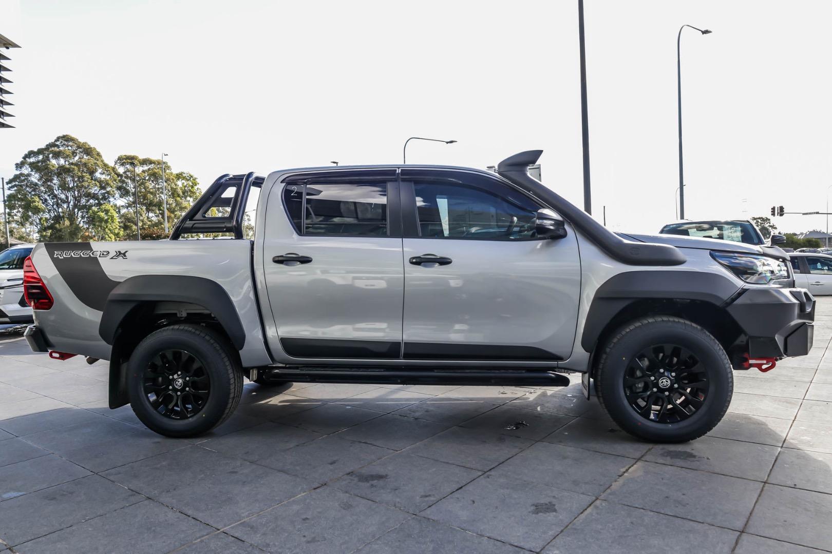 2021 Toyota Hilux Rugged X in Silver