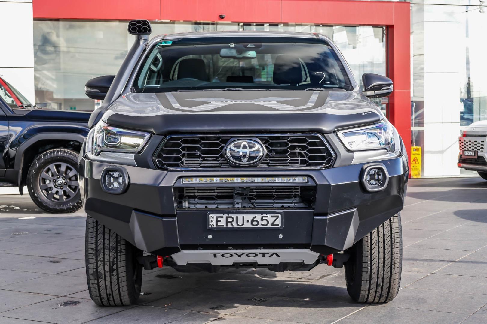 2021 Toyota Hilux Rugged X in Silver