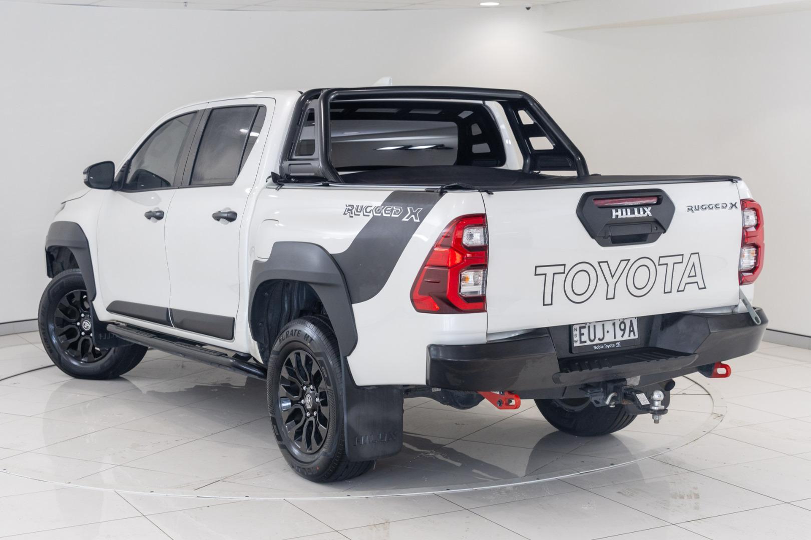 2022 Toyota Hilux Rugged X in White