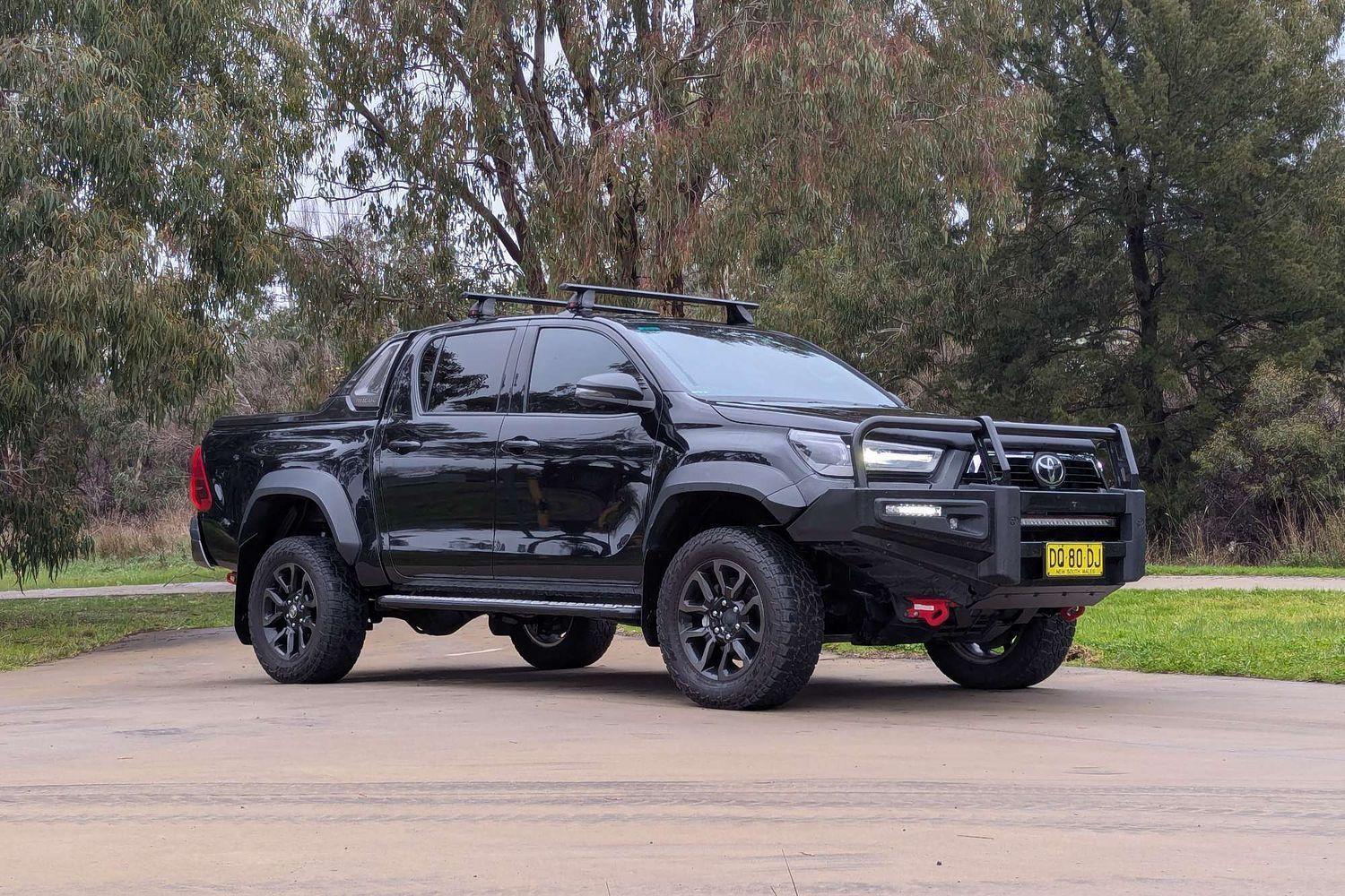 2022 Toyota Hilux Rogue in Black