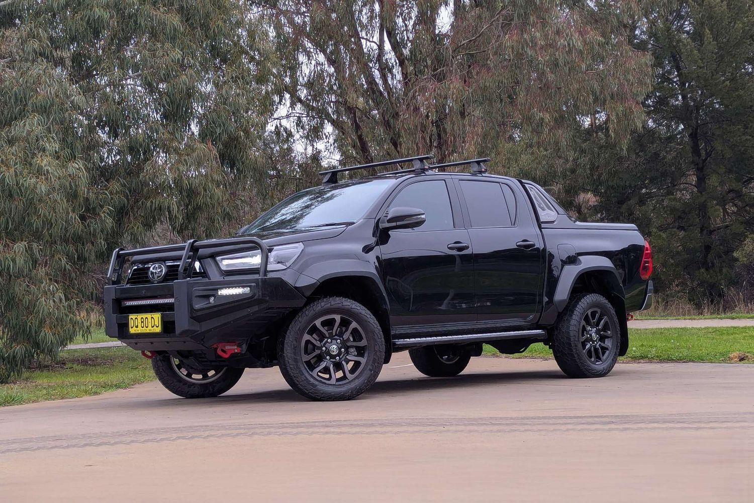 2022 Toyota Hilux Rogue in Black