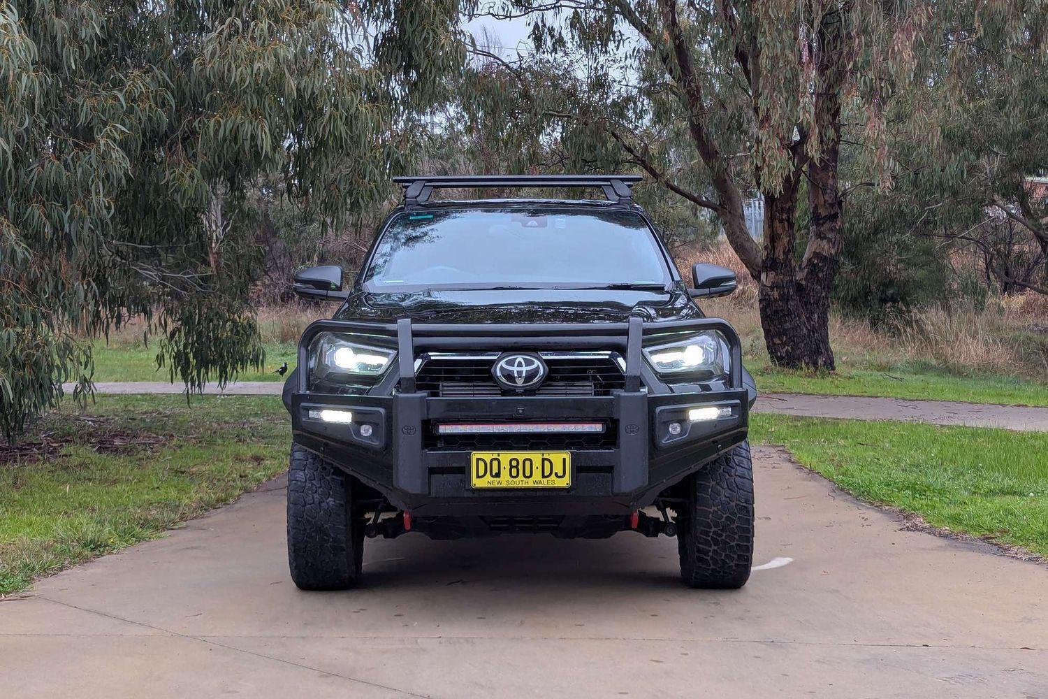 2022 Toyota Hilux Rogue in Black