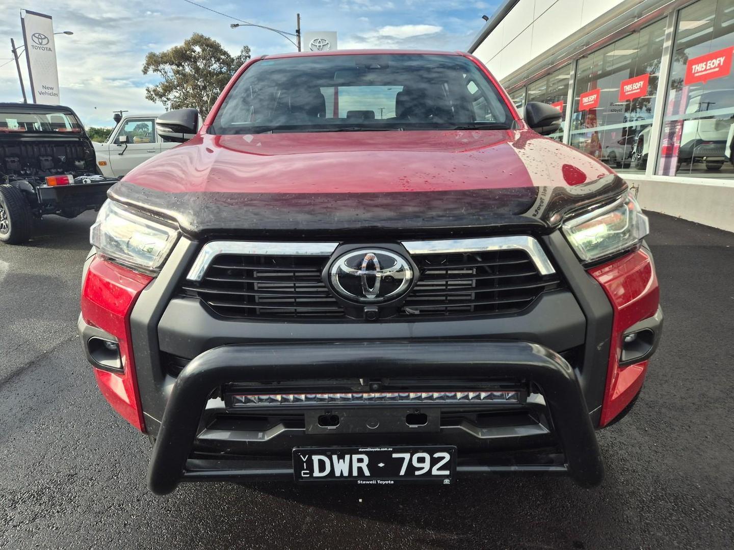 2023 Toyota Hilux Rogue in Red