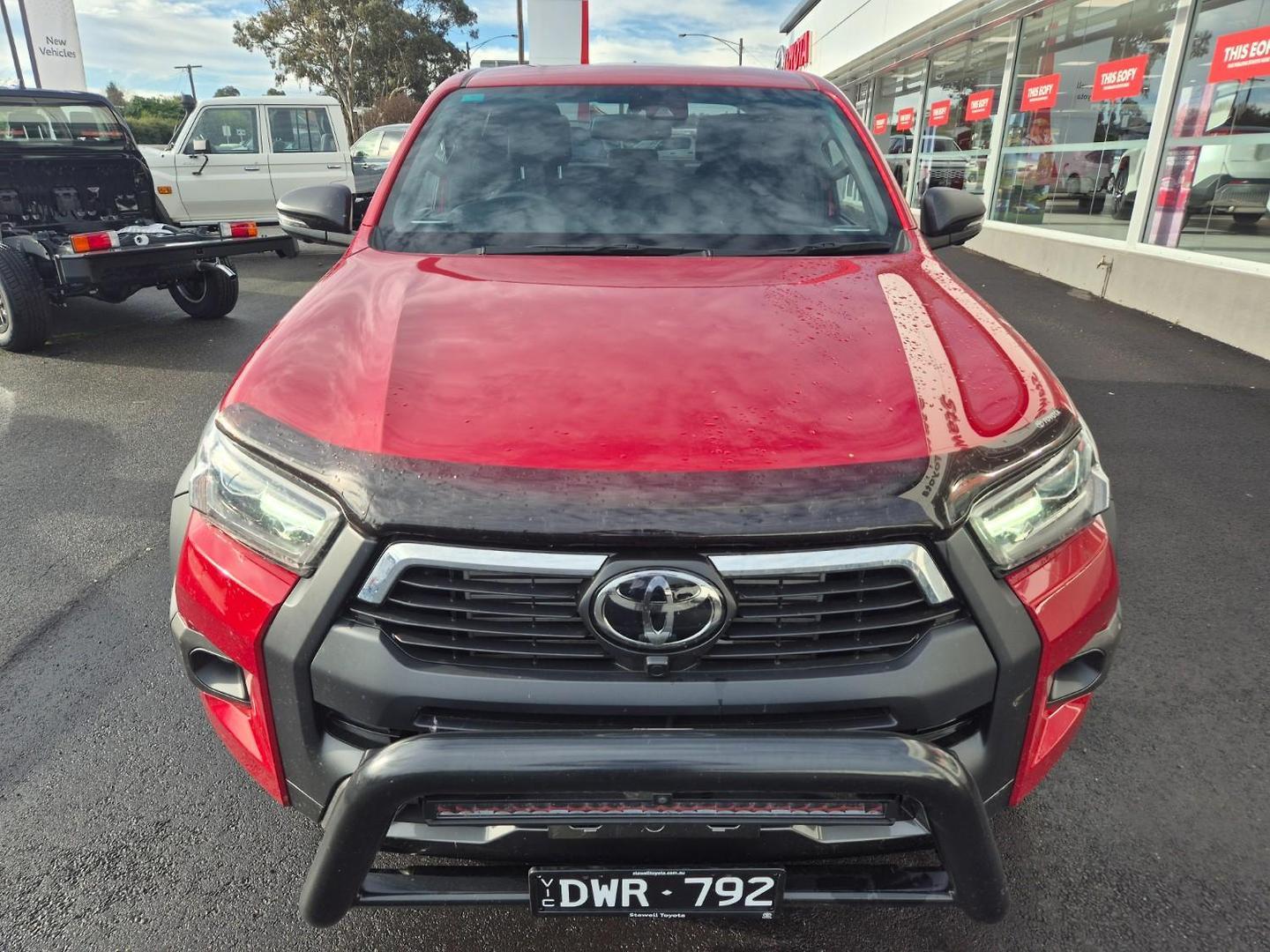 2023 Toyota Hilux Rogue in Red