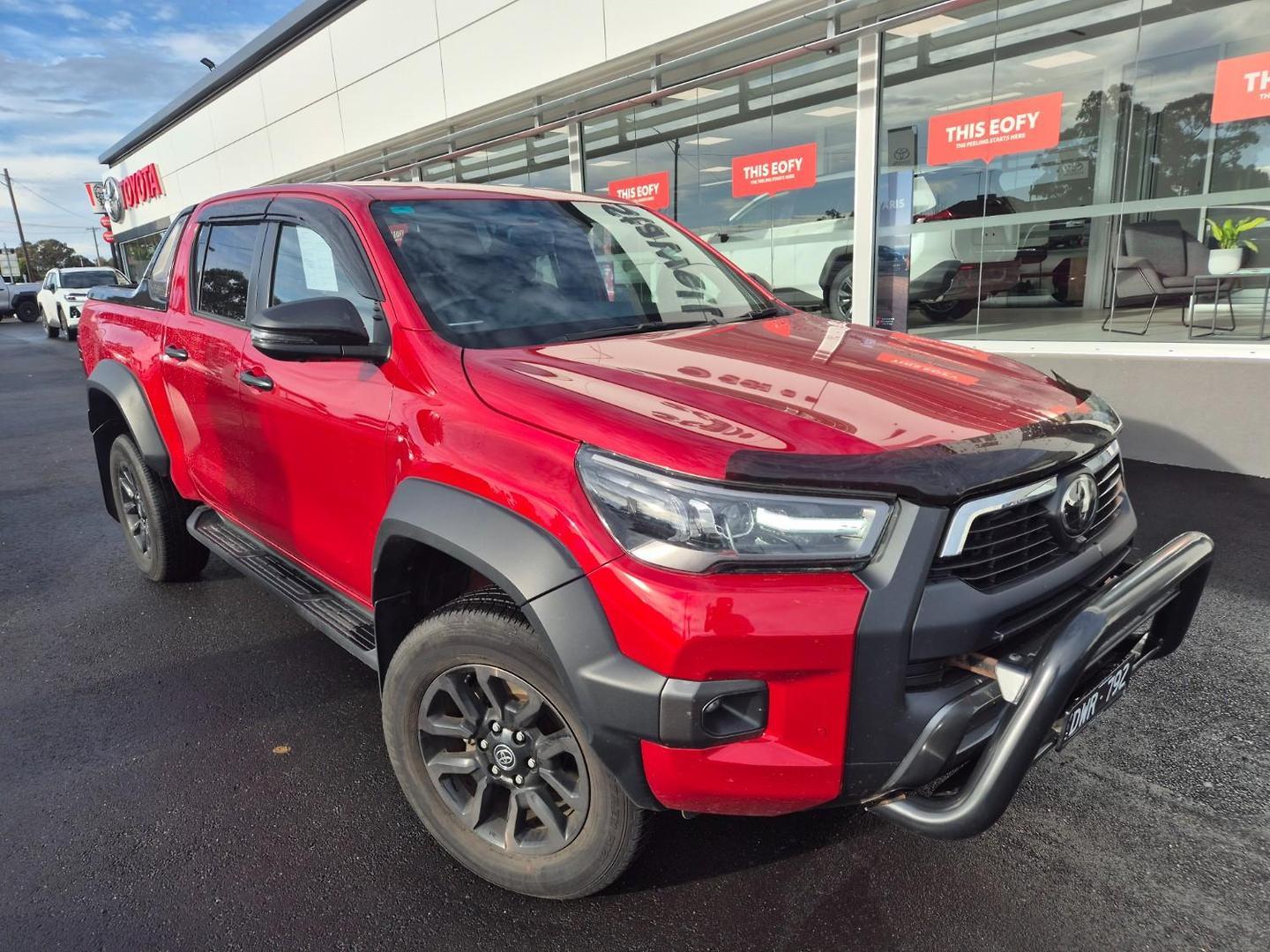 2023 Toyota Hilux Rogue in Red
