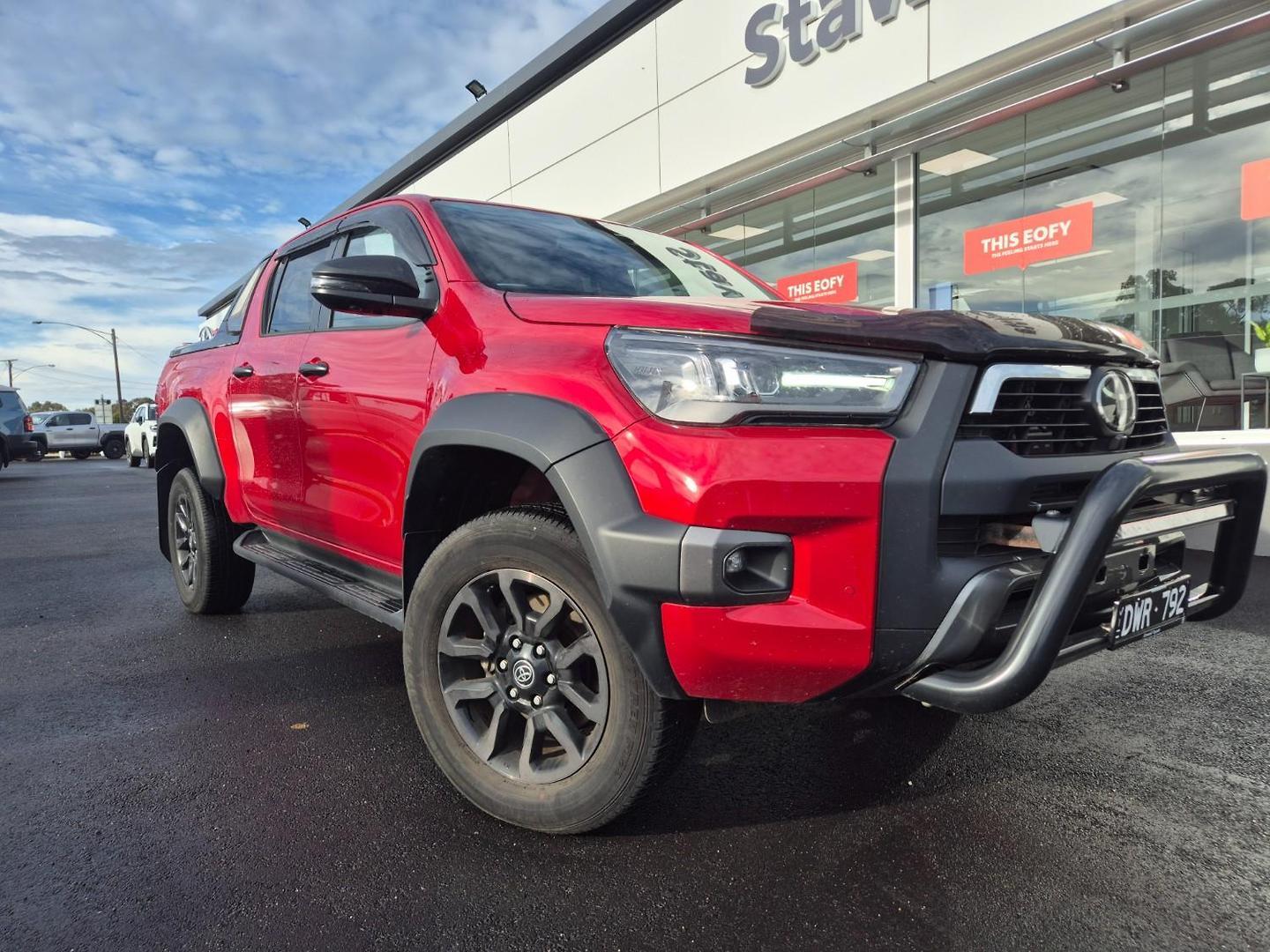 2023 Toyota Hilux Rogue in Red