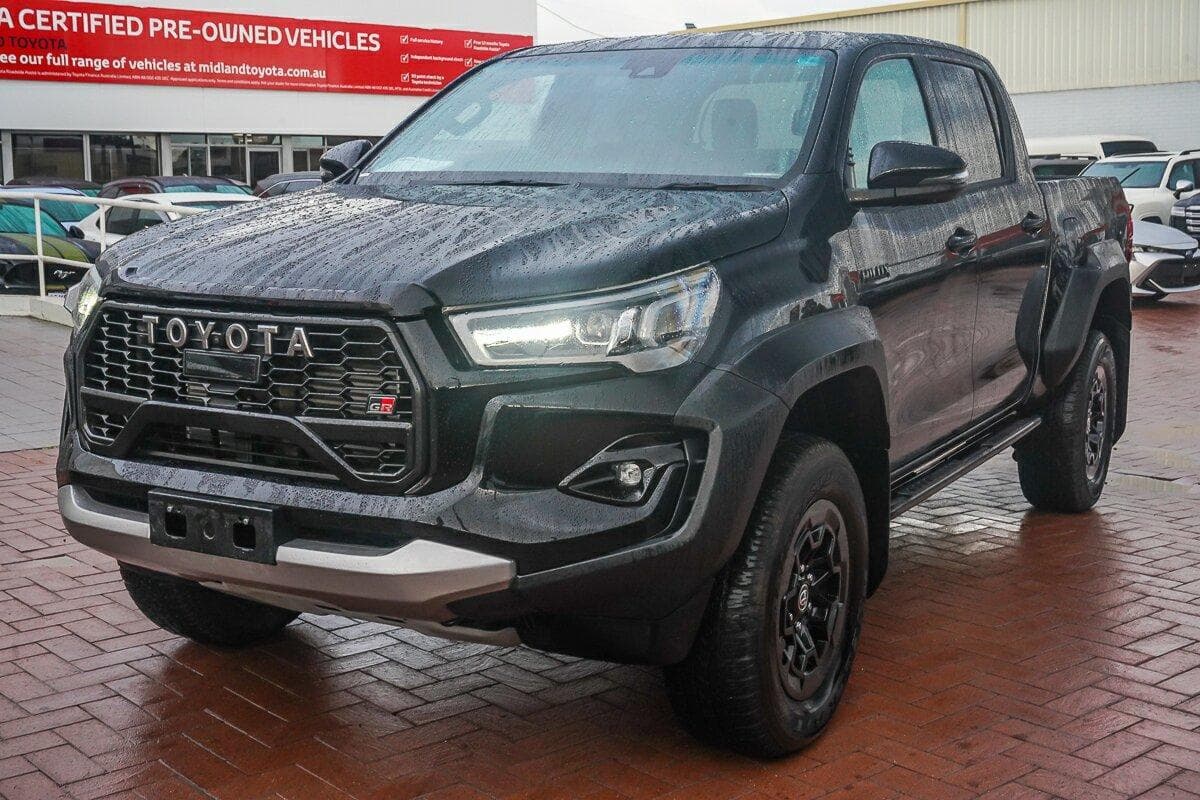 2024 Toyota Hilux GR-S in Black