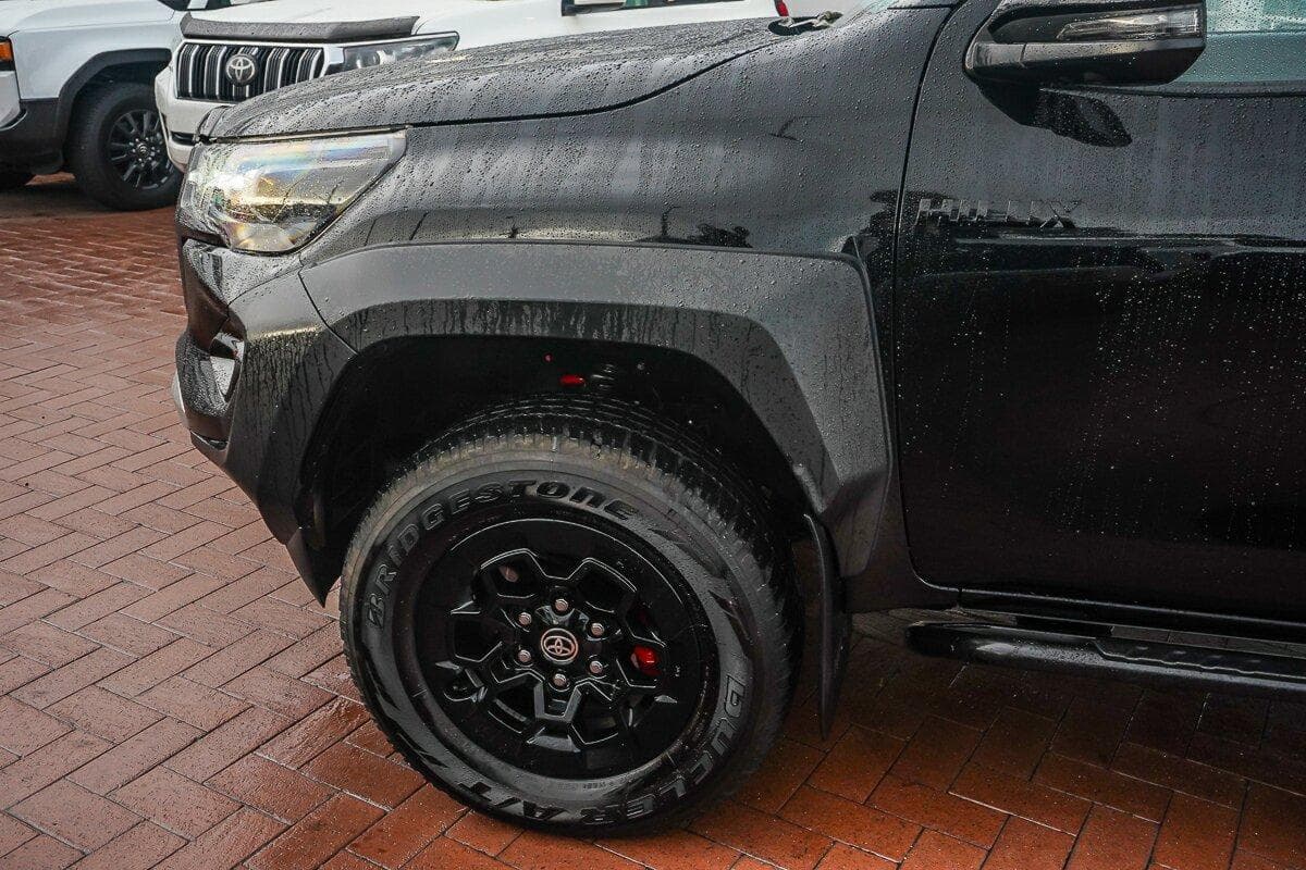 2024 Toyota Hilux GR-S in Black