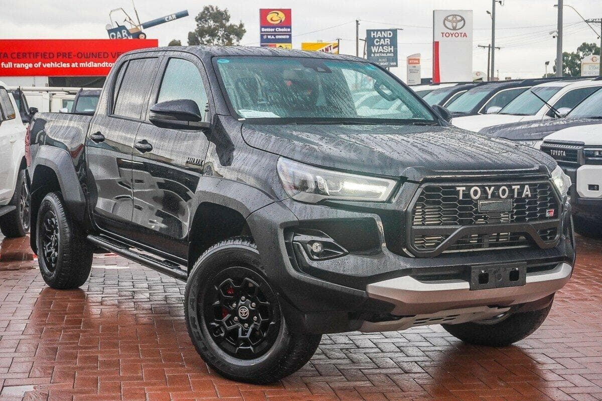 2024 Toyota Hilux GR-S in Black