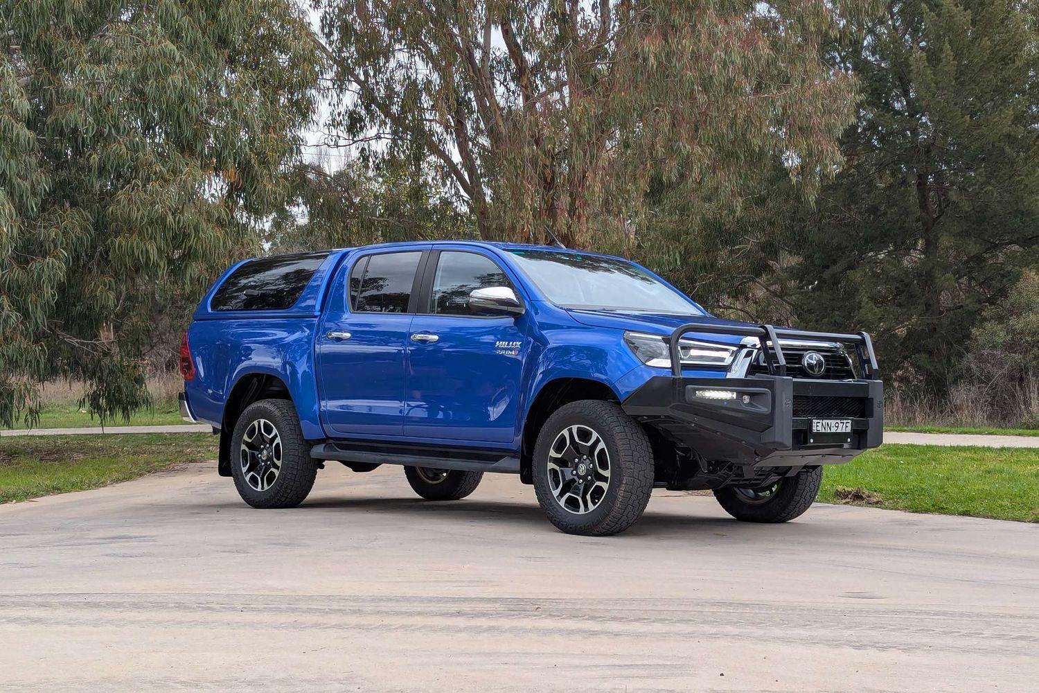 2021 Toyota Hilux SR5 in Blue