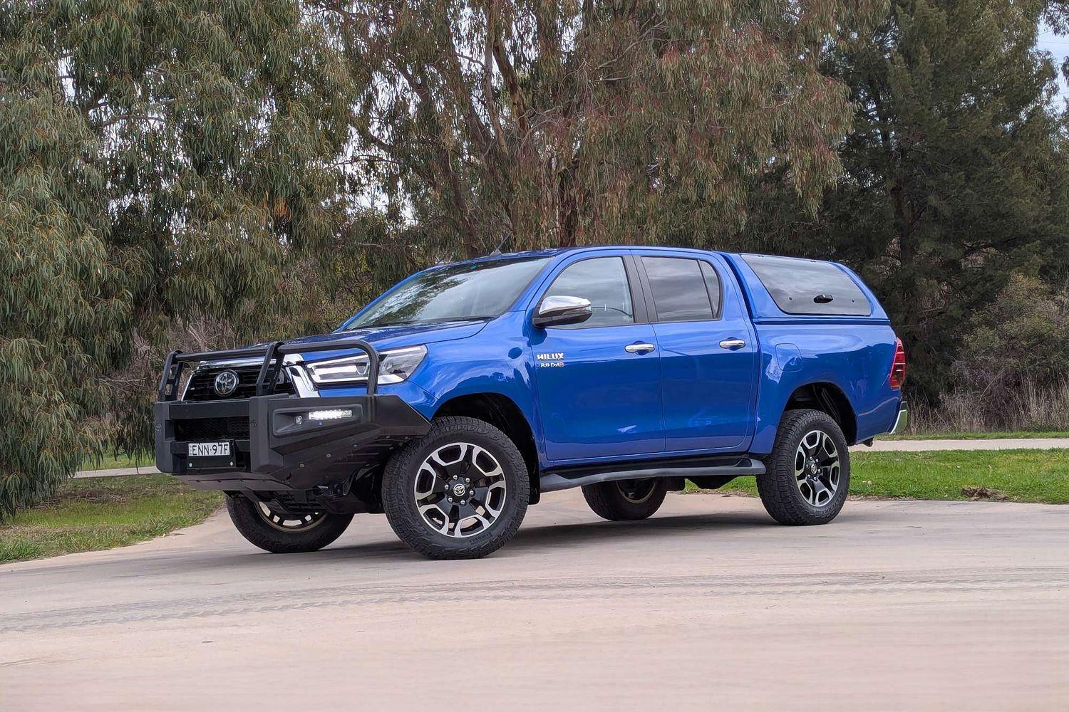 2021 Toyota Hilux SR5 in Blue