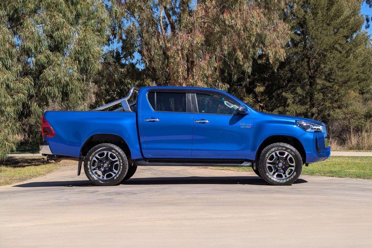 2021 Toyota Hilux SR5 in Blue