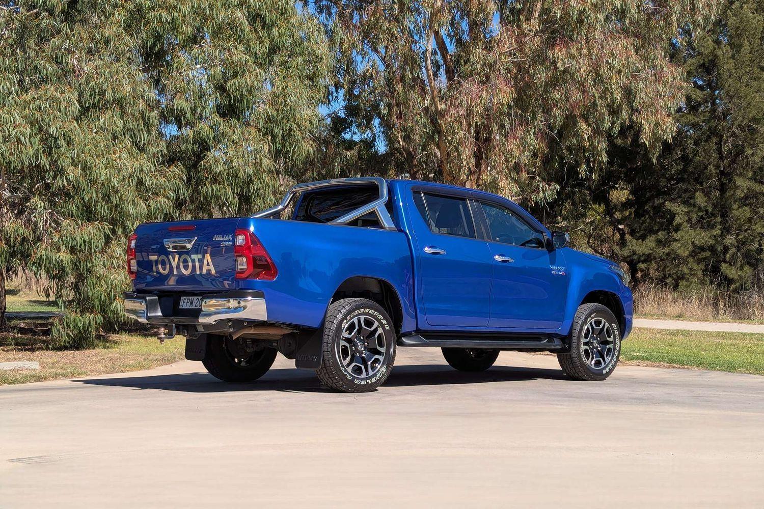 2021 Toyota Hilux SR5 in Blue