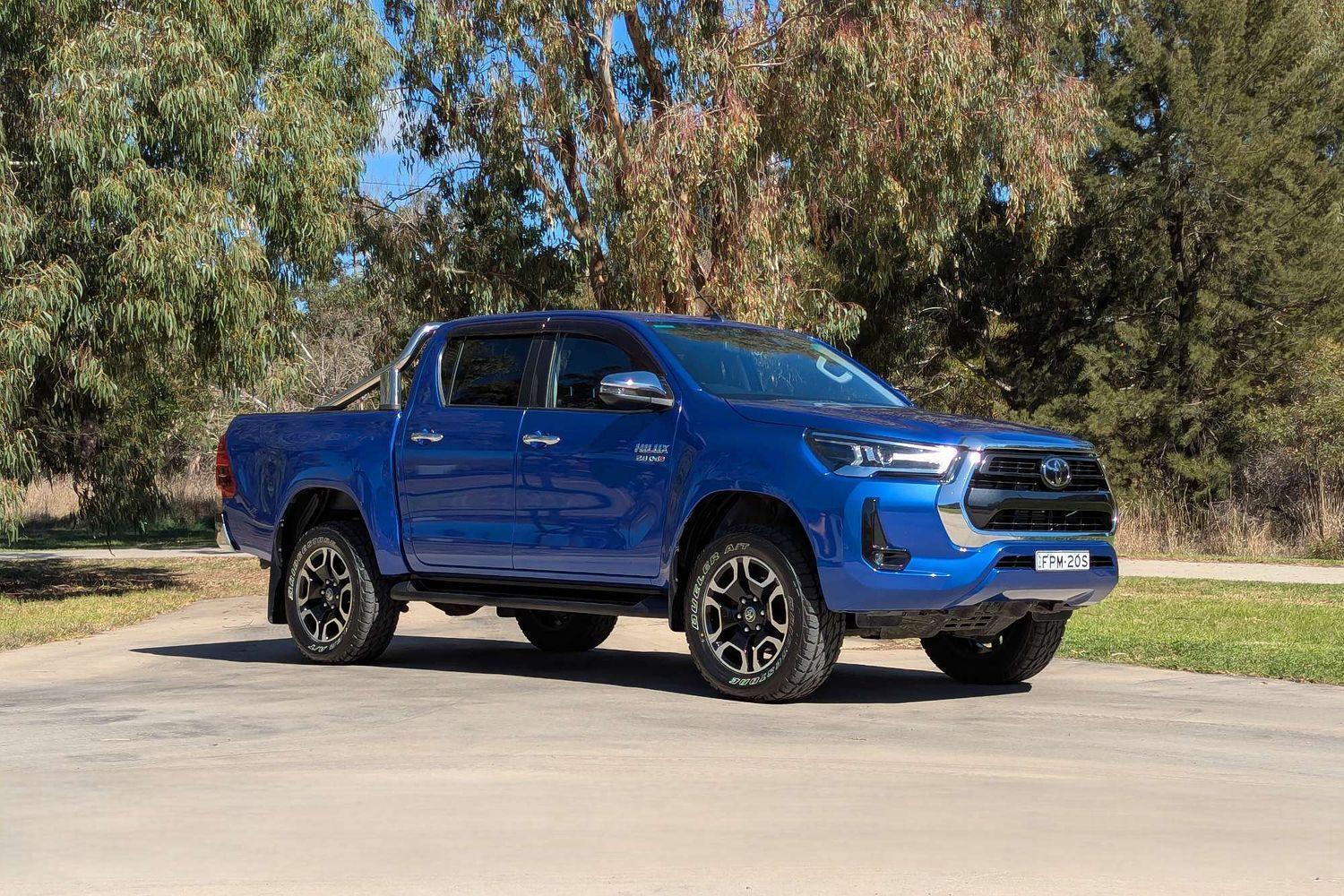 2021 Toyota Hilux SR5 in Blue