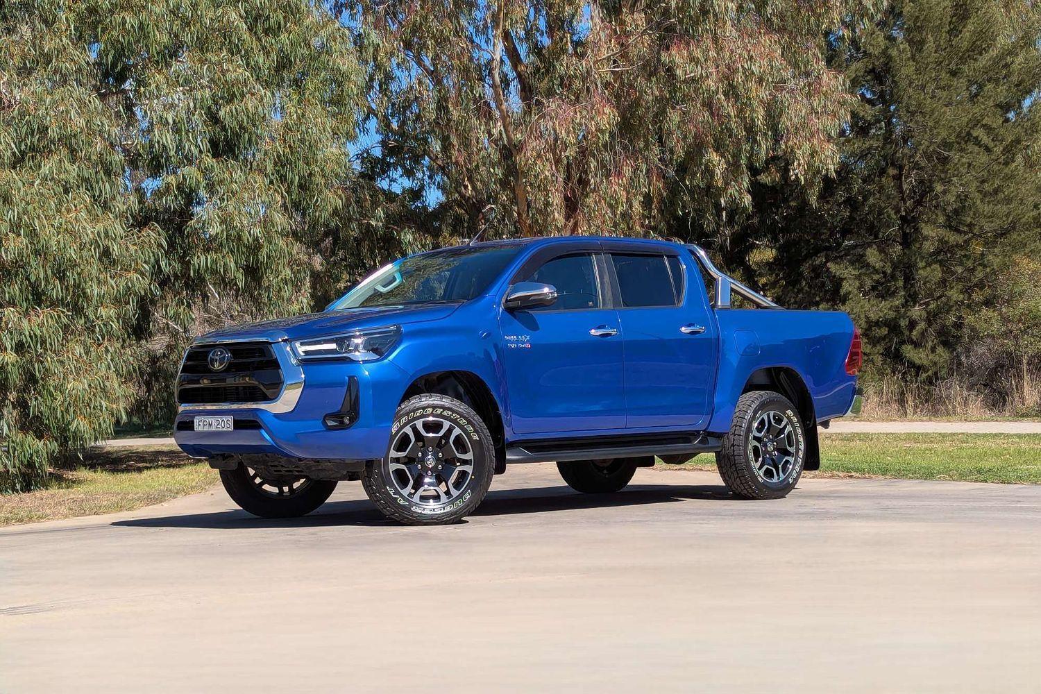 2021 Toyota Hilux SR5 in Blue