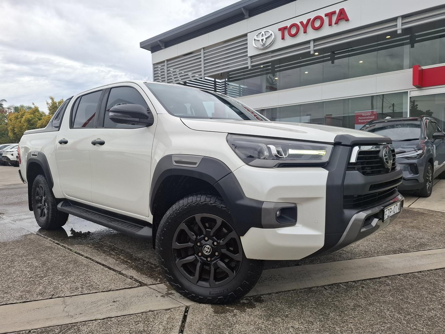 2021 Toyota Hilux Rogue in White