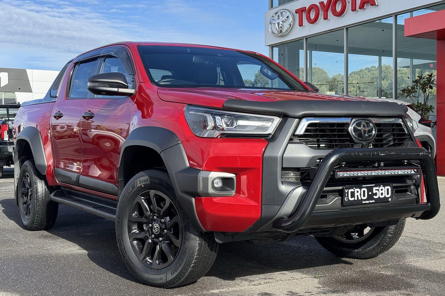 2023 Toyota Hilux Rogue in Red