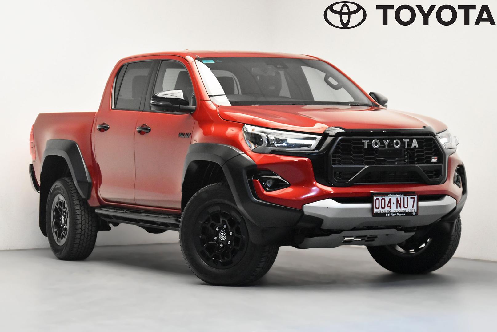 2024 Toyota Hilux GR-S in Red