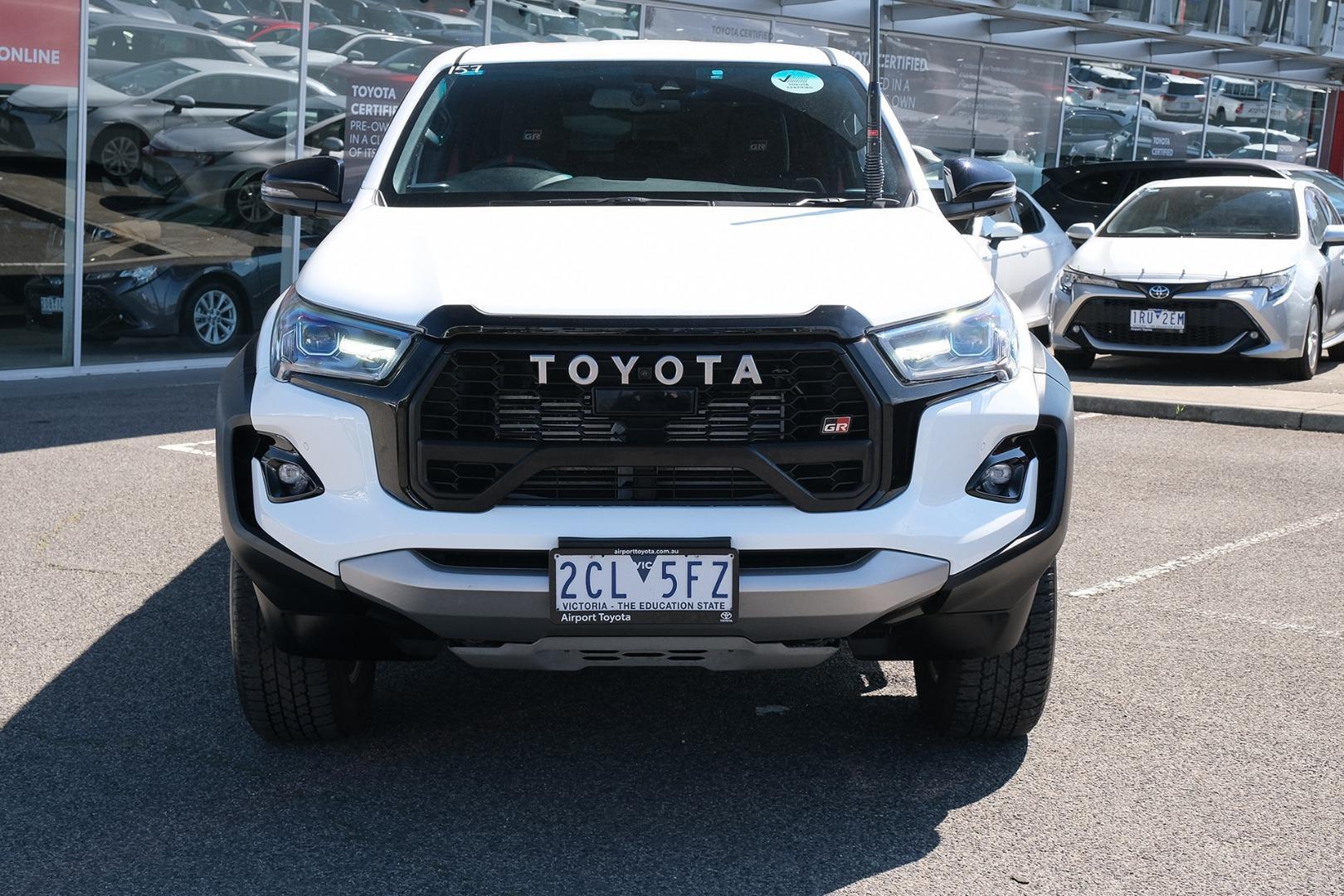 2025 Toyota Hilux GR-S in White
