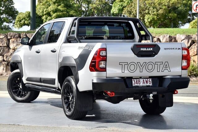 2020 Toyota Hilux Rugged X in Silver