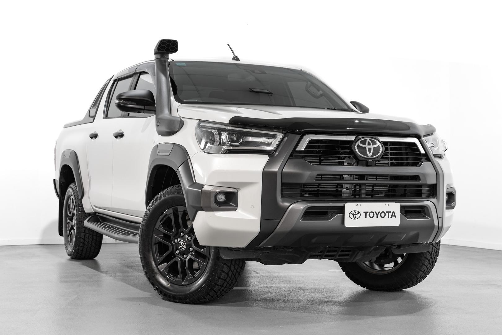 2021 Toyota Hilux Rogue in White