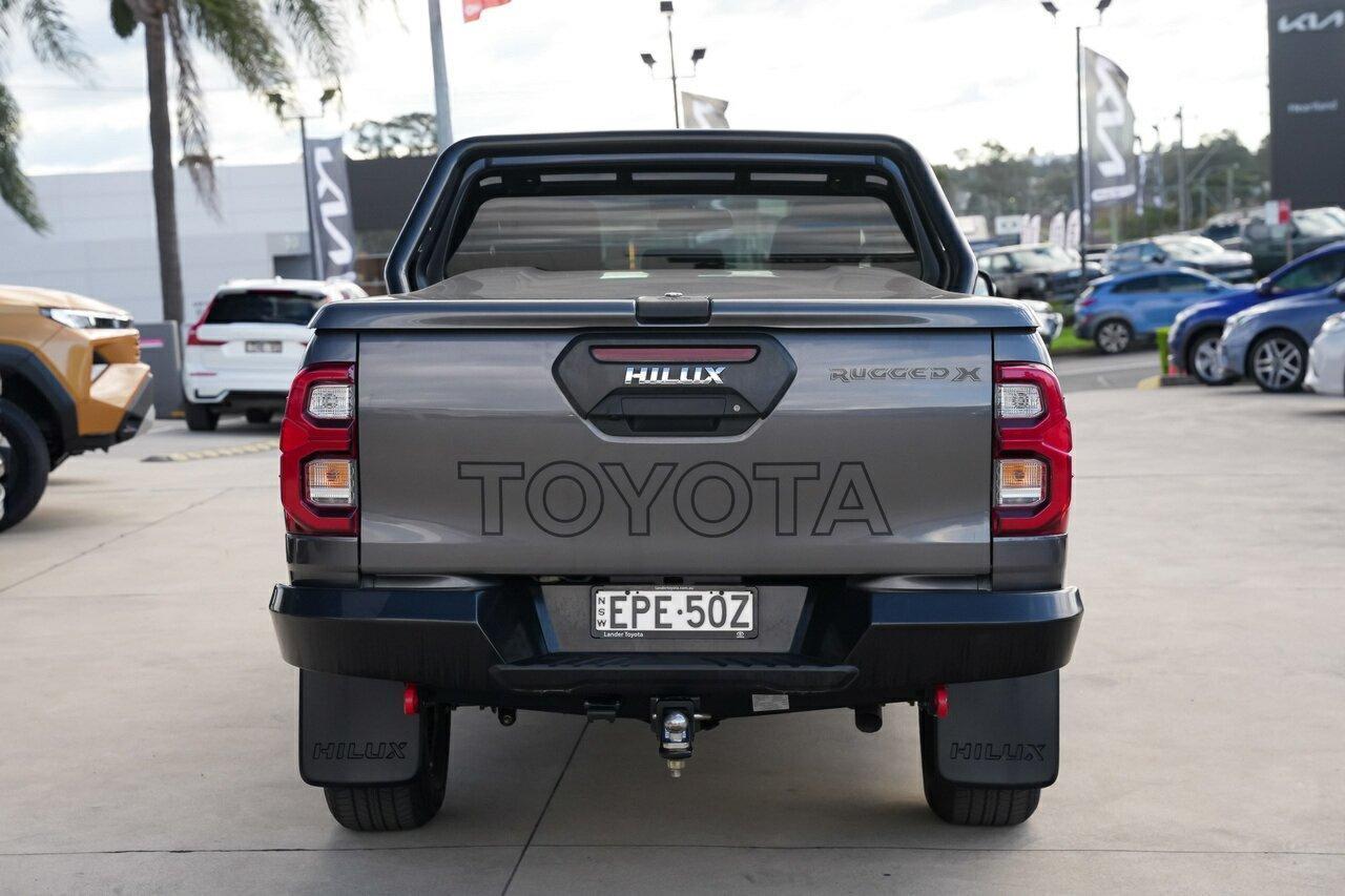 2021 Toyota Hilux Rugged X in Silver