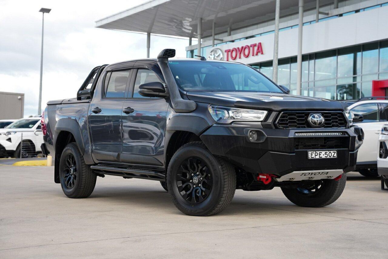 2021 Toyota Hilux Rugged X in Silver