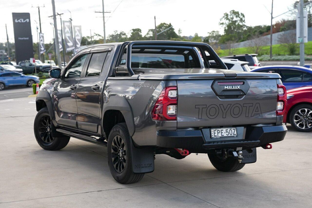 2021 Toyota Hilux Rugged X in Silver