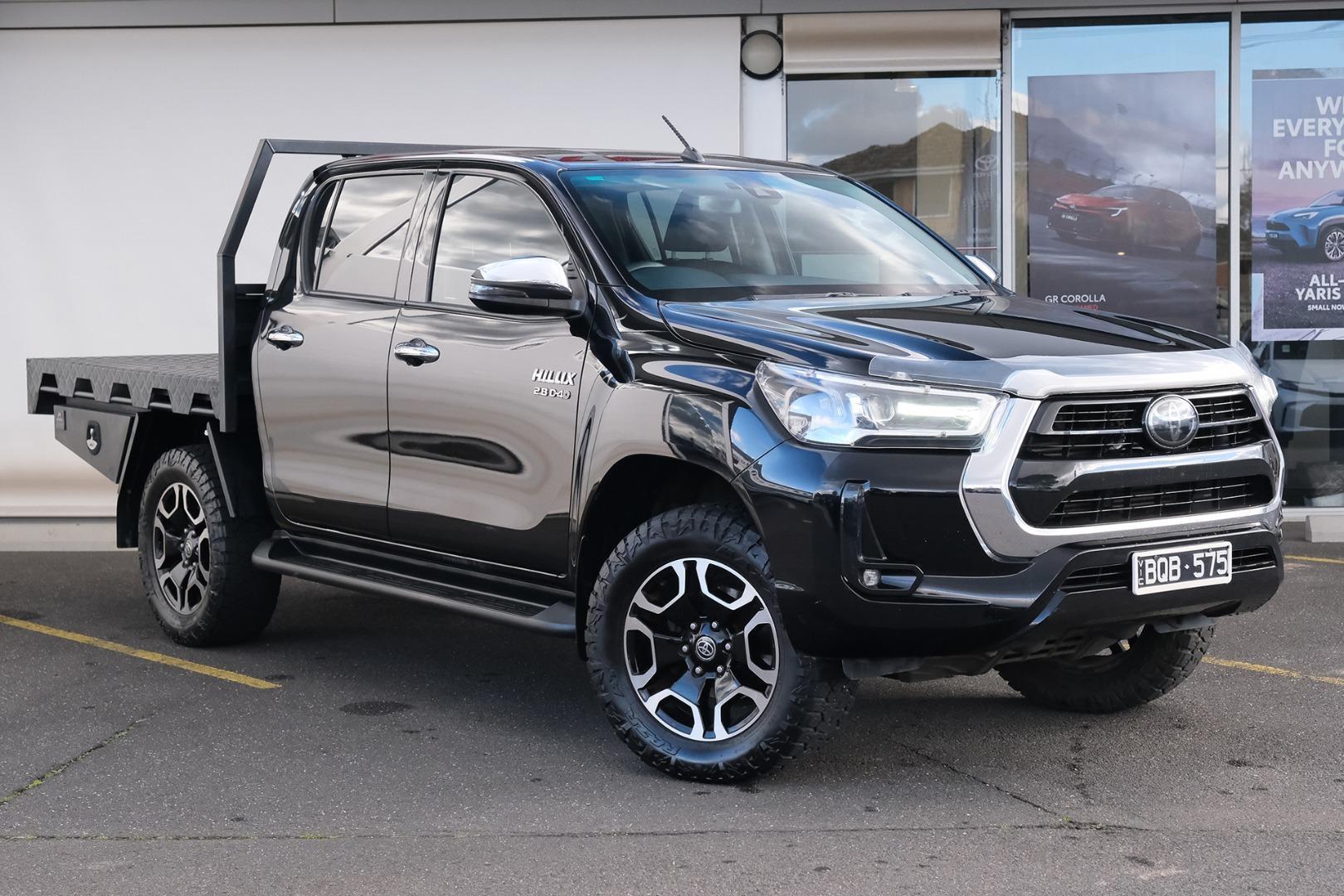 2021 Toyota Hilux SR5 in Black