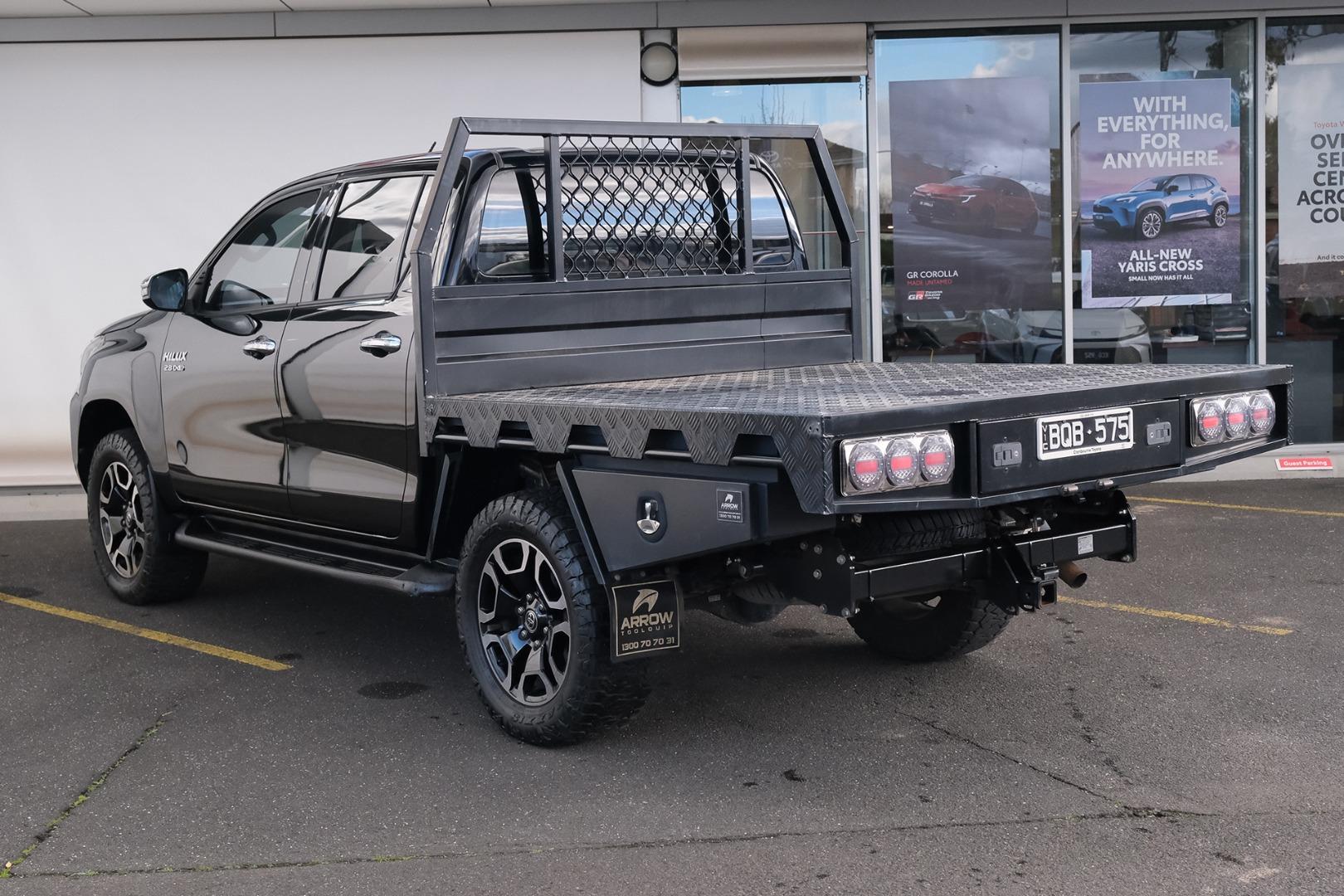 2021 Toyota Hilux SR5 in Black