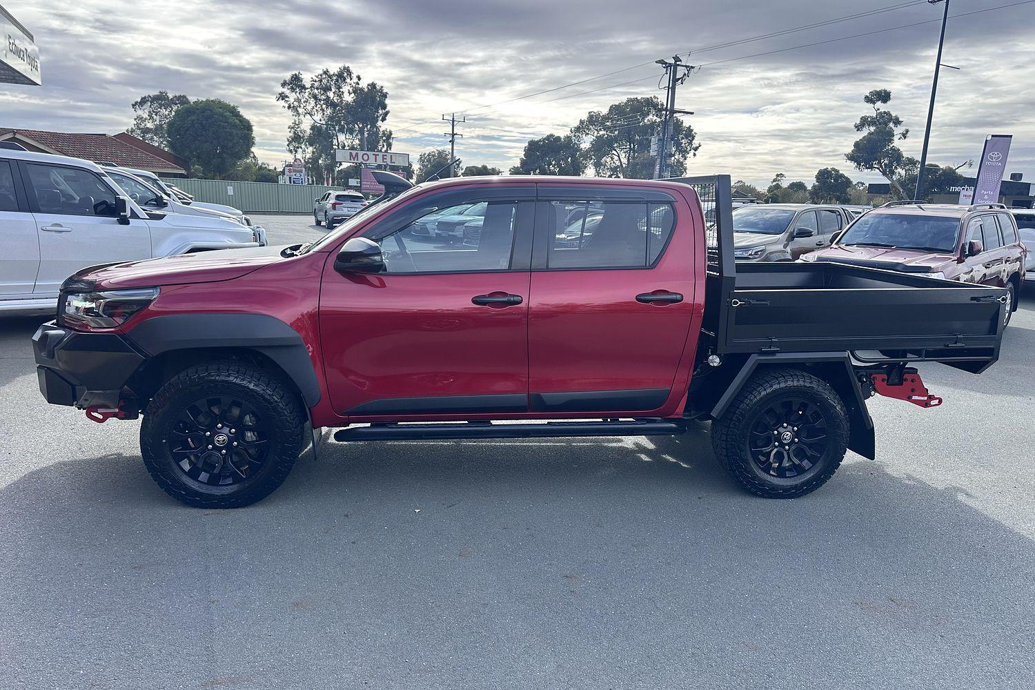 2020 Toyota Hilux Rugged X in Red