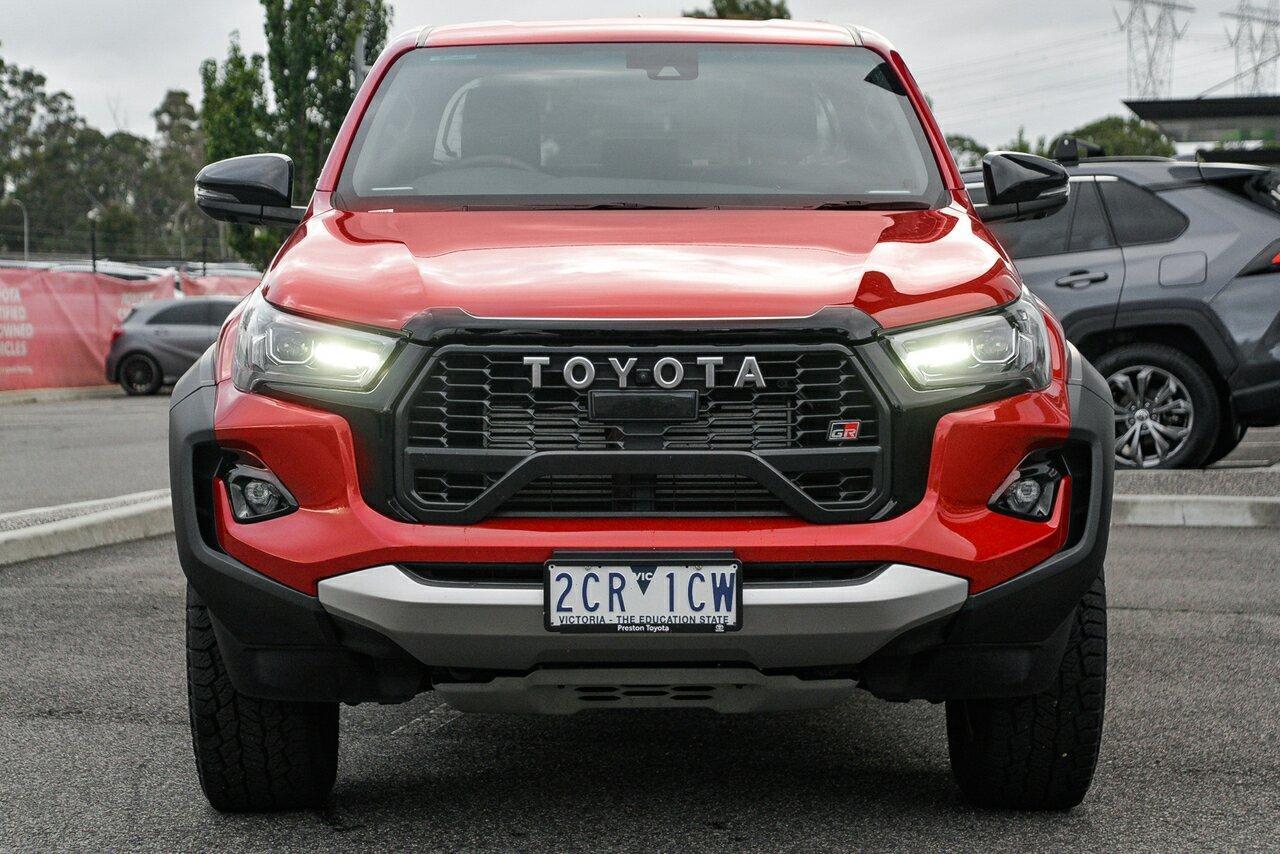 2025 Toyota Hilux GR-S in Red
