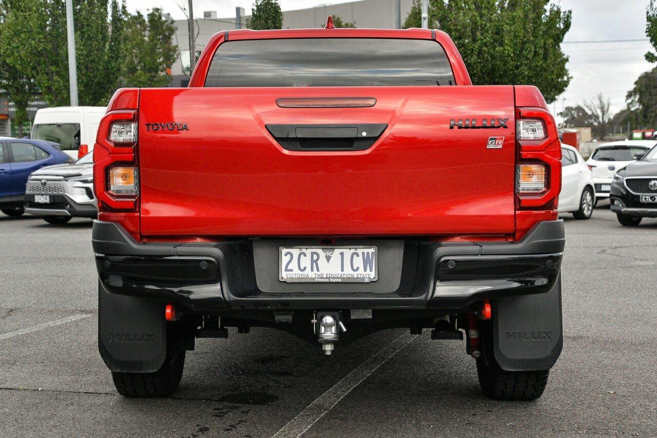 2025 Toyota Hilux GR-S in Red