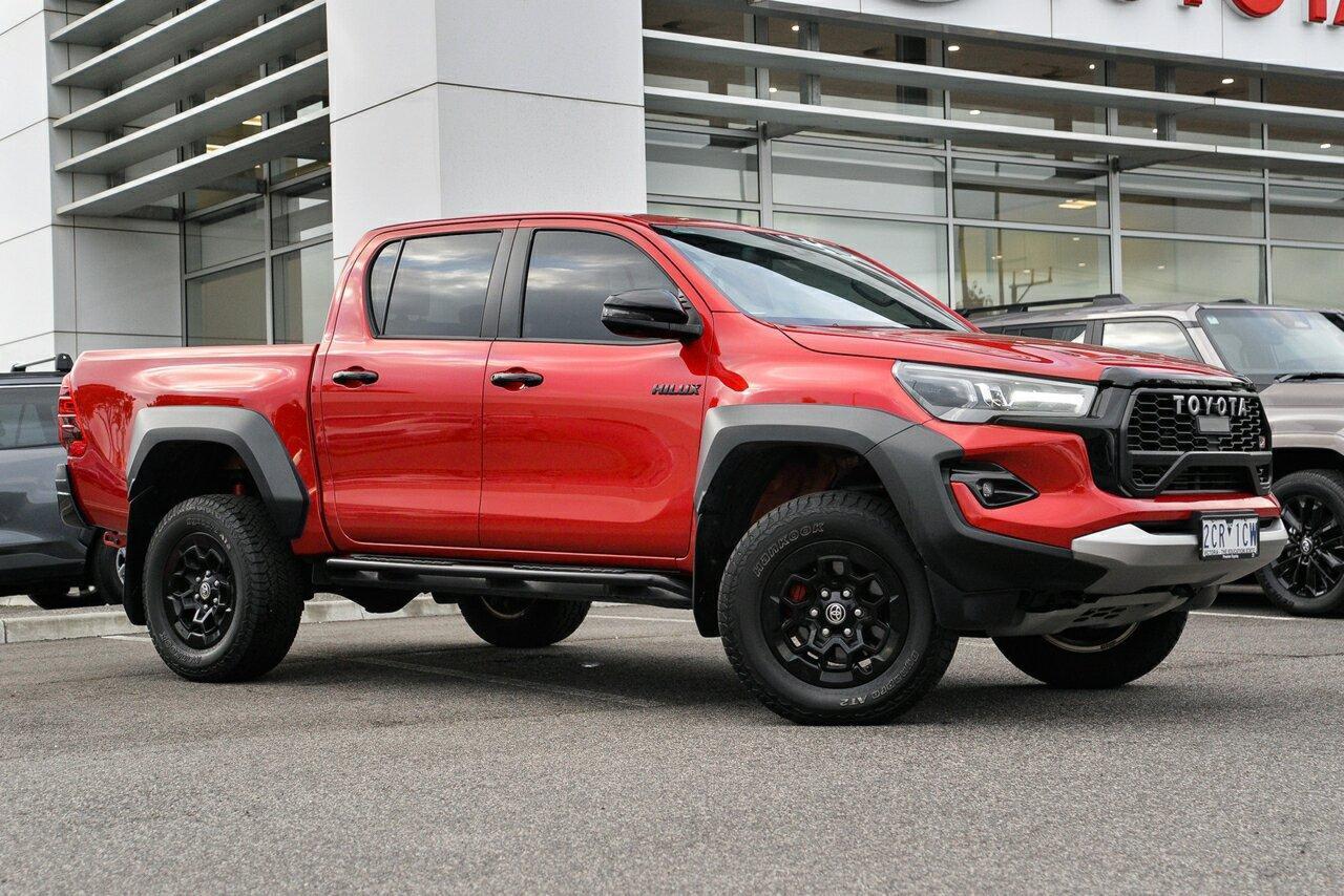 2025 Toyota Hilux GR-S in Red