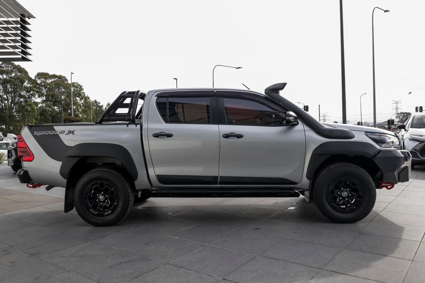 2021 Toyota Hilux Rugged X in Silver