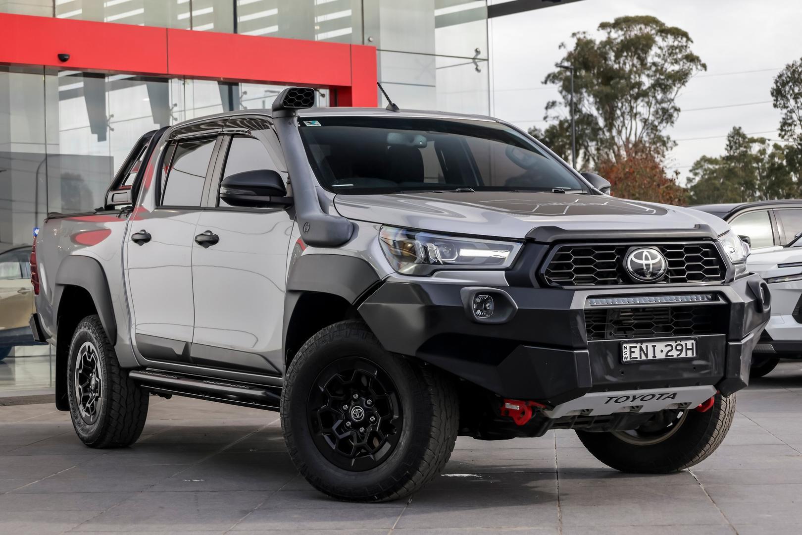 2021 Toyota Hilux Rugged X in Silver