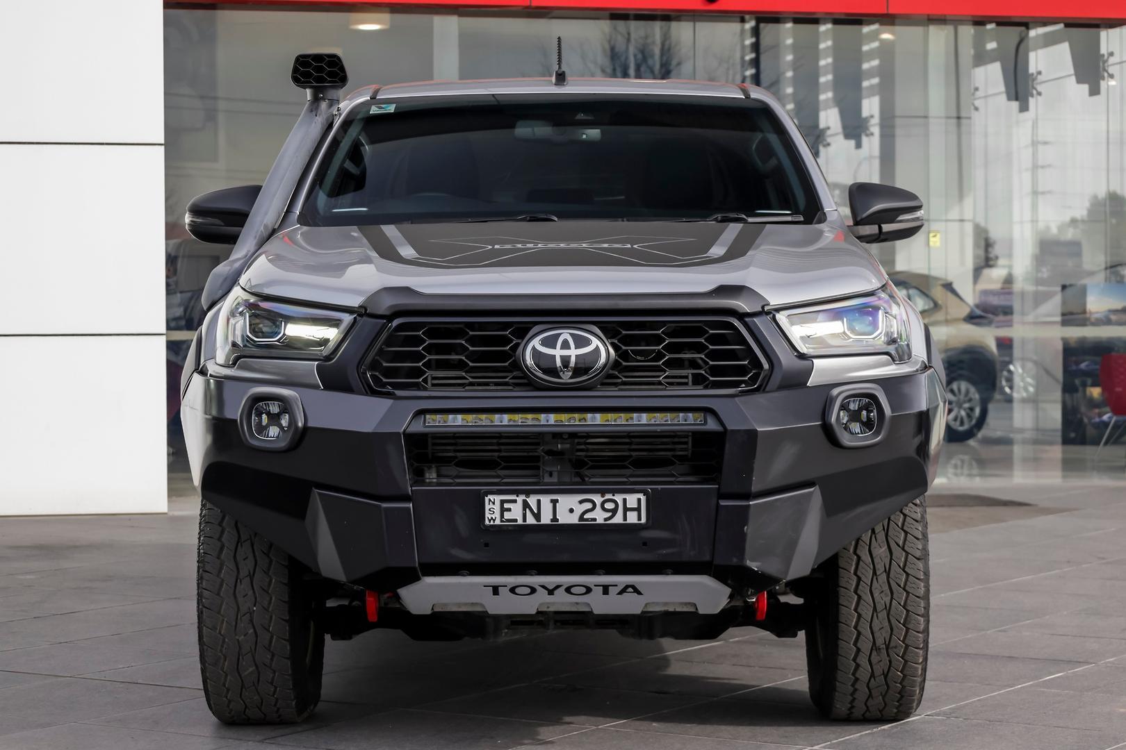 2021 Toyota Hilux Rugged X in Silver