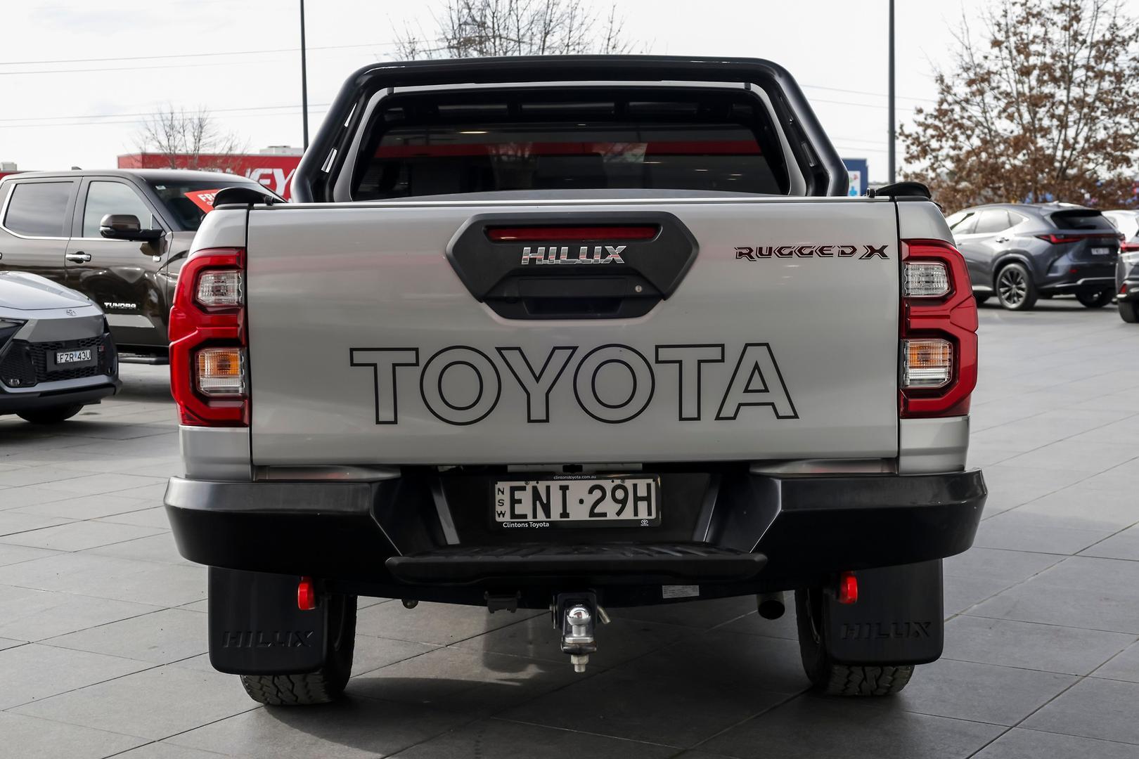 2021 Toyota Hilux Rugged X in Silver